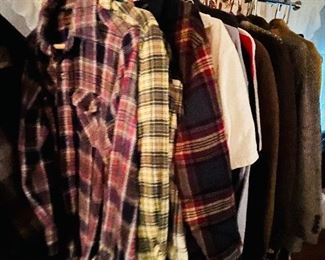 Vintage mens clothing. 
