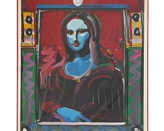 peter max mona lisa