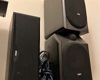 B&W SPEAKER SET
