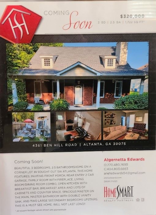 House is for sale now. Contact Anet the realtor for further information 