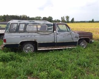 1985 Chevy 305. Project. Will need Towed. Sold as is.