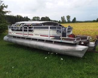 Pontoon Project. Sold as is.