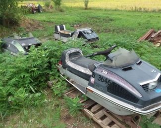 70's era Arctic cat projects. Sold as is.