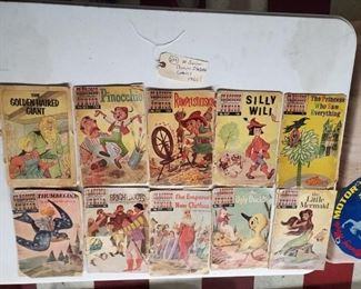 Lots of these Classics Illustrated and Jr Classics comic books and other ephemera in this sale. 