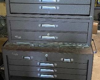 Vintage Kennedy Stacking Toolboxes