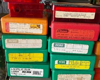 Lots of RCBS and other Reloading Dies