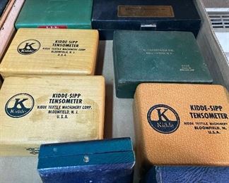 Several Kidde-Sipp Tensometers