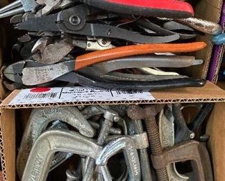 Metal Clamps, Wire Strippers