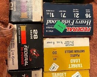 Assorted Boxes of Shotgun Ammunition