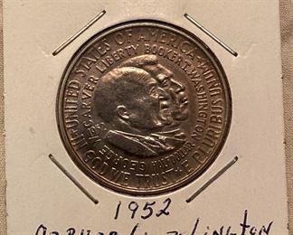 1952 Carver/Washington Half Dollar