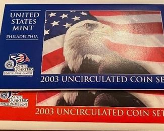 2003 Uncirculated Coin Sets