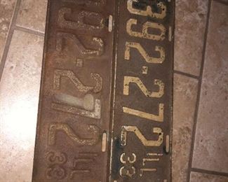 LICENSE PLATES
