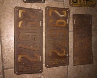 LICENSE PLATES