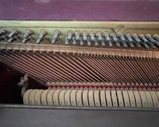 Vintage Baldwin Acrosonic Upright Piano. Serial #451822. Circa 1949 - 1950. Photo 7 of 7.