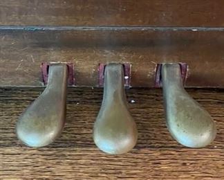 Vintage Baldwin Acrosonic Upright Piano. Serial #451822. Circa 1949 - 1950. Photo 4 of 7.