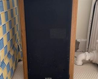Pair of Infinity RS 3000 Speakers. Each Measures 12" W x 21" H.