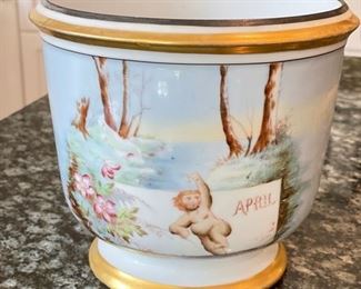 Putti Theme Cachepot.