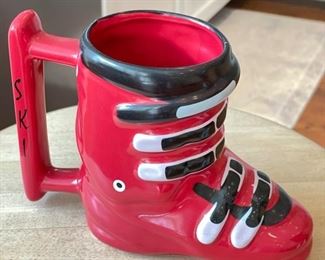 Ski Boot Coffee Mug.