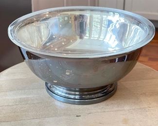 Gorham Silverplate 8" Revere Bowl with Plastic Liner - 2 Available. Photo 1 of 2.