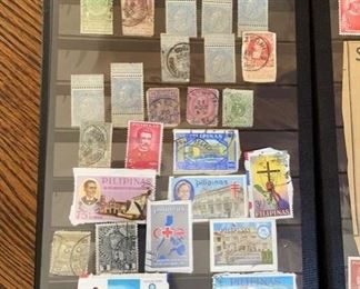 Sample of U.S. & International Stamp Collection.