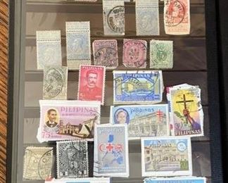 Sample of U.S. & International Stamp Collection.