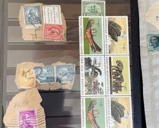 Sample of U.S. & International Stamp Collection.