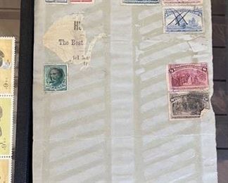 Sample of U.S. & International Stamp Collection.