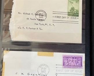 Sample of U.S. & International Stamp Collection.