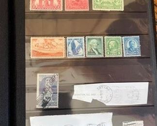 Sample of U.S. & International Stamp Collection.