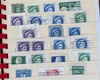 Sample of U.S. & International Stamp Collection.