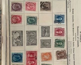 Sample of U.S. & International Stamp Collection.