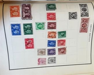 Sample of U.S. & International Stamp Collection.
