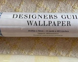 One Roll Designers Guild Blue Check Wallpaper. Photo 1 of 2.