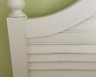 Pottery Barn Queen "Shutter Slat" Headboard. Photo 2 of 2.