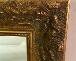 Gilt Mirror. Measures 42" x 30". Photo 2 of 2.