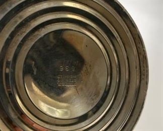 Sterling Silver Bud Vases. Photo 2 of 2.