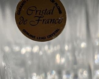 Vintage Cristal France Lead Crystal Decanters - 3 Available. Photo 2 of 2.