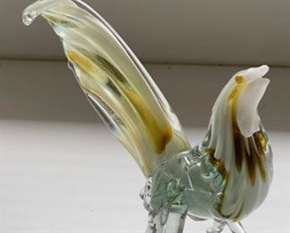 Murano Glass Rooster.