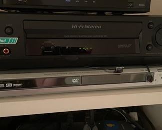 Sony VHS Recorder.