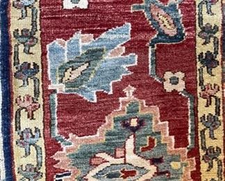 Kazak, Persian Rug. Measures approximately 9' x 12.' Photo 3 of 3.