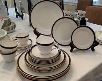 Spode Consul Cobalt Complete Service for 5. Photo 1 of 2.