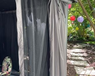 Domi Outdoor Living Hardtop Gazebo. Measures 8' x 10'. Photo 2 of 4.