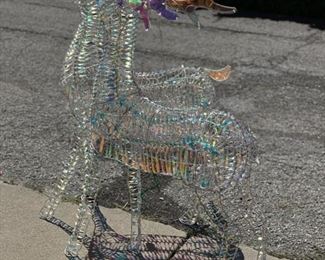 Pair of Reindeer Lawn Decor. Photo 2 of 2.