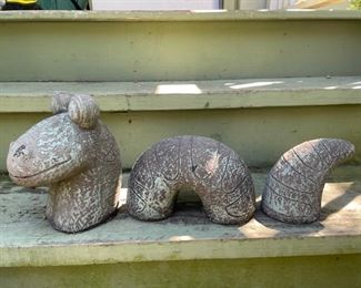 Snake Garden Statue.