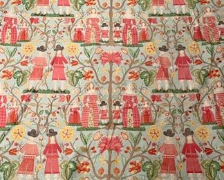 Sample of Designer Fabric in 3+ Yard Bolt.