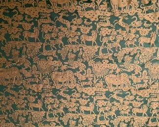 Sample of Designer Fabric in 3+ Yard Bolt.