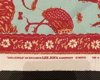 6+ Yards of Java Jungle for Lee Jofa. Photo 2 of 2.