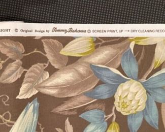 6+ Yards of Botanical Glow for Tommy Bahama. Photo 2 of 2.