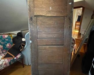 18th Century Swedish Painted and Parcel-Gilt Pier Mirror. Beveled Mirror rests below the crest, decorated with a bas-relief classical profile portrait of a Gentleman. Measures 73" H x 32.25" W. Photo 4 of 4.