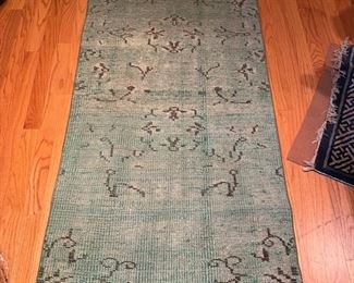 Vintage Persian Runner. Measureqs Approximately 3' 6" x 7'. Photo 1 of 3.